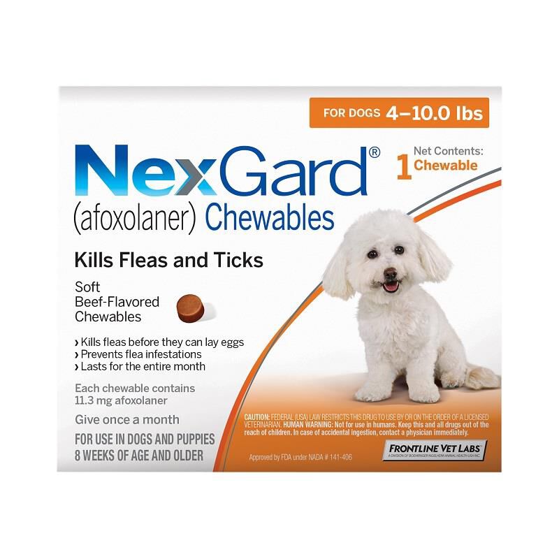 Nexgard puppy outlet age